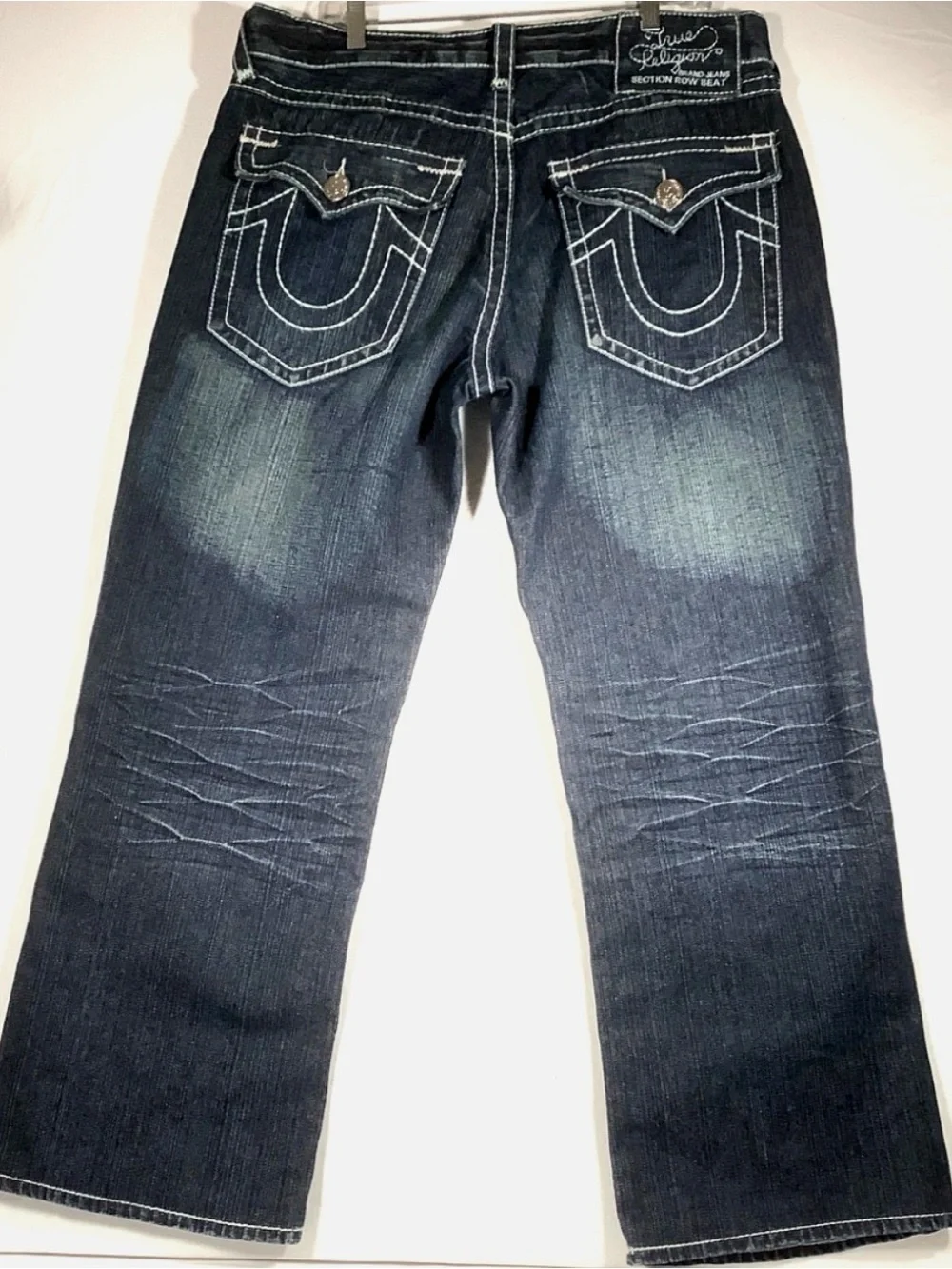 True Religion Mega T Straight Leg Jeans